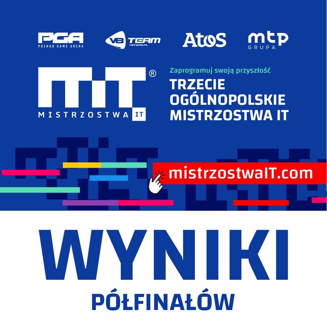 Okładka - Wyniki półfinałów w dywizji GameDev i Robotyka